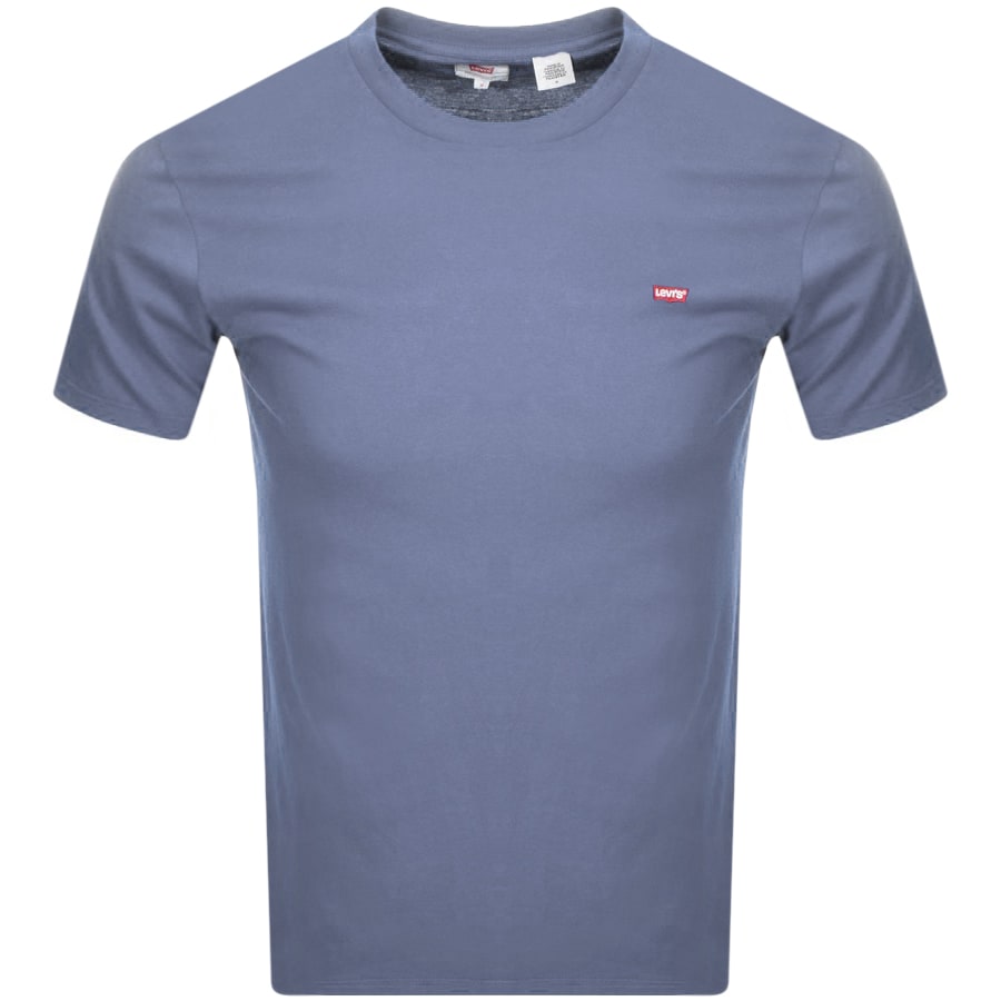 Alternative Image for ProductLevis Original Crew Neck Logo T Shirt Blue1